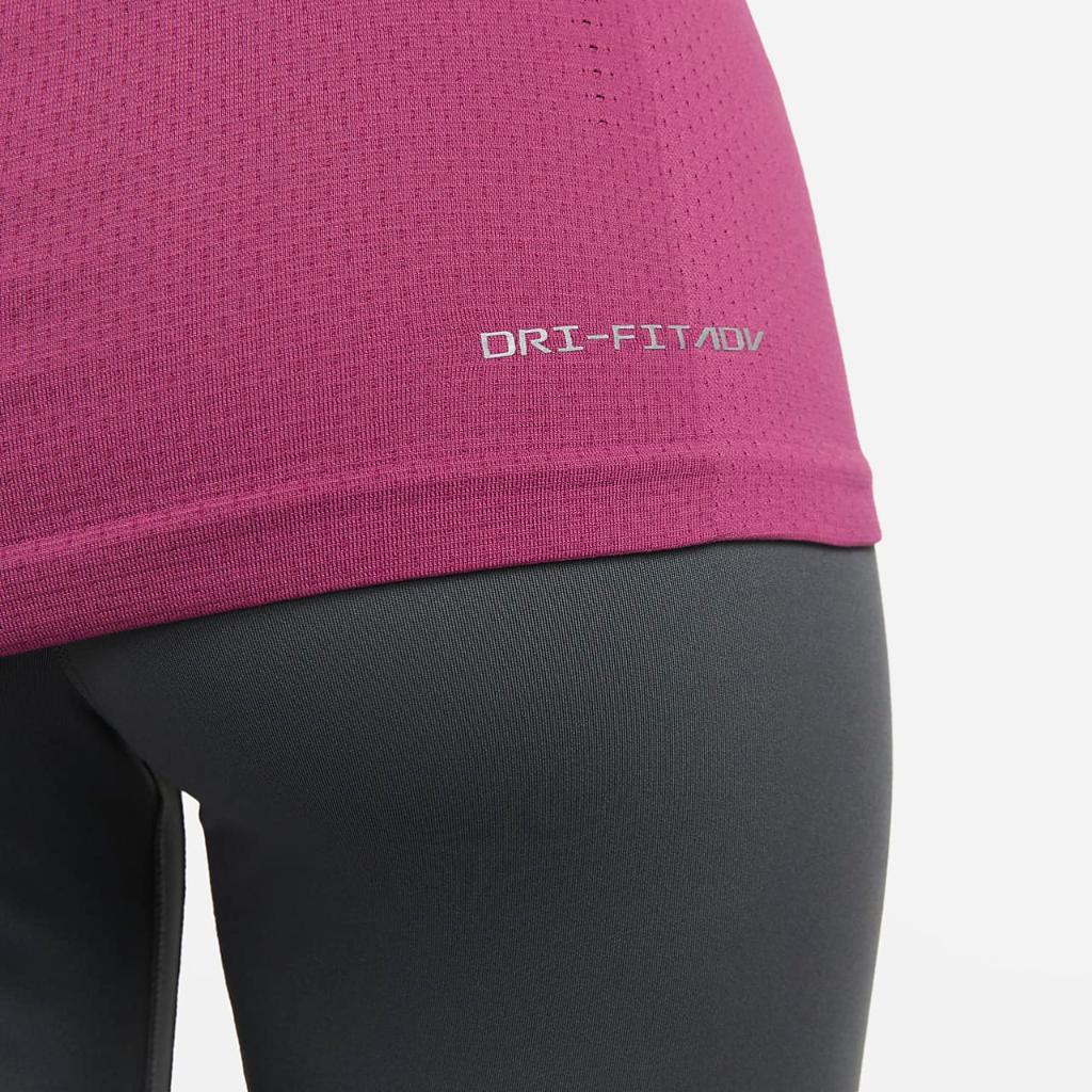 Nike Dri-FIT ADV Aura Women&#039;s Slim-Fit Short-Sleeve Top DD0588-653