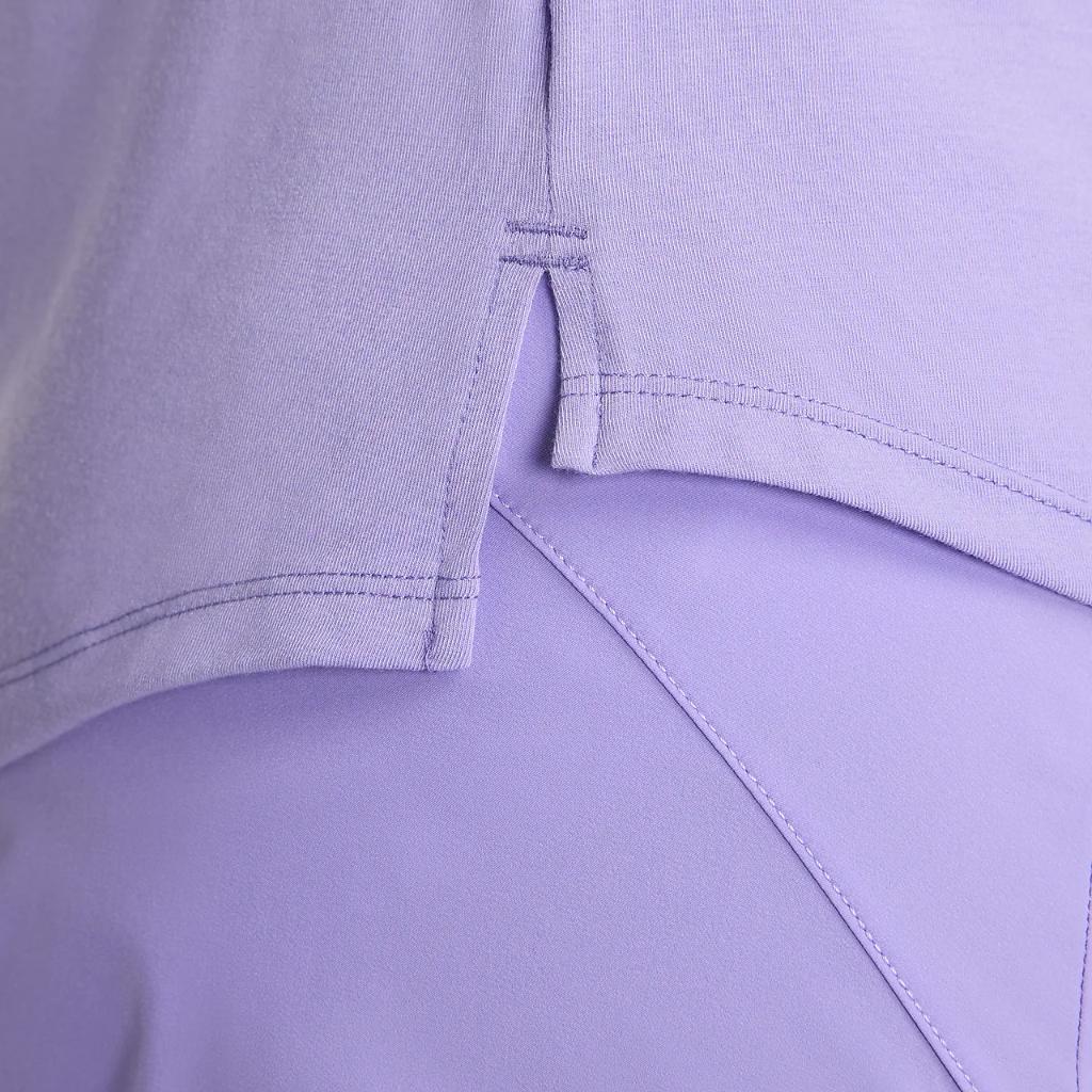 Nike Dri-FIT UV One Luxe Women&#039;s Standard Fit Short-Sleeve Top DD0618-567