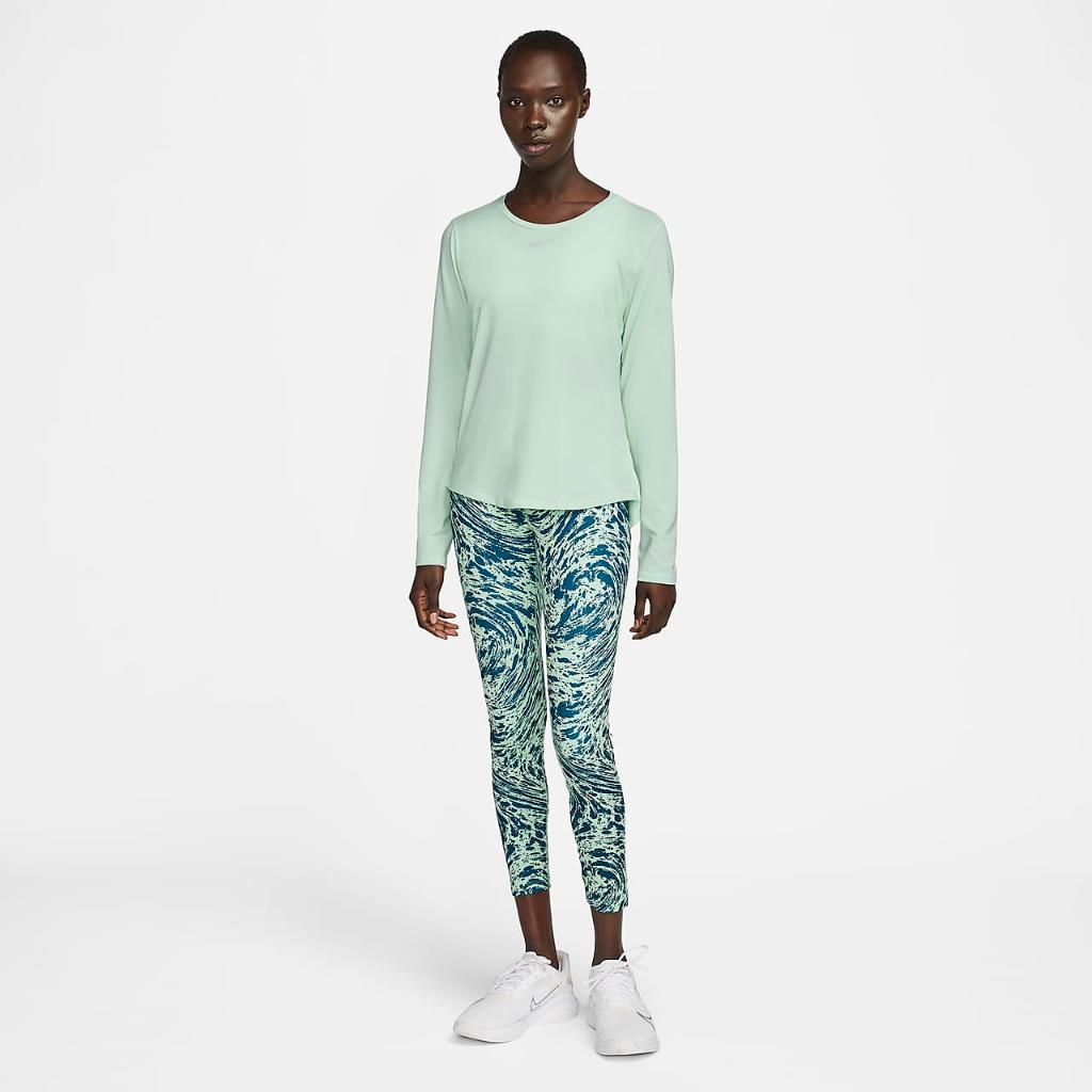 Nike Dri-FIT UV One Luxe Women&#039;s Standard Fit Long-Sleeve Top DD0620-379