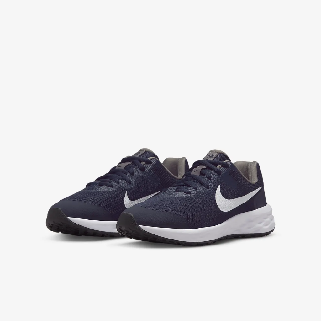 Nike Revolution 6 Big Kids&#039; Road Running Shoes DD1096-400