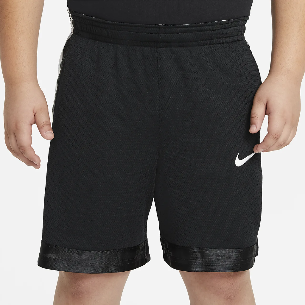 Nike Dri-FIT Elite Big Kids&#039; (Boys&#039;) Basketball Shorts (Extended Size) DD2406-010