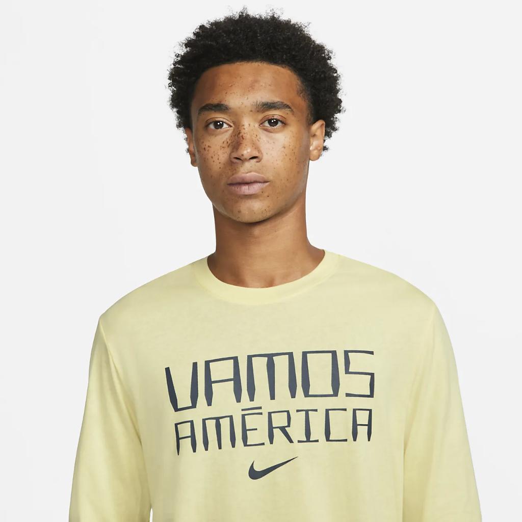 Club América Men&#039;s Long-Sleeve Soccer T-Shirt DD6846-706