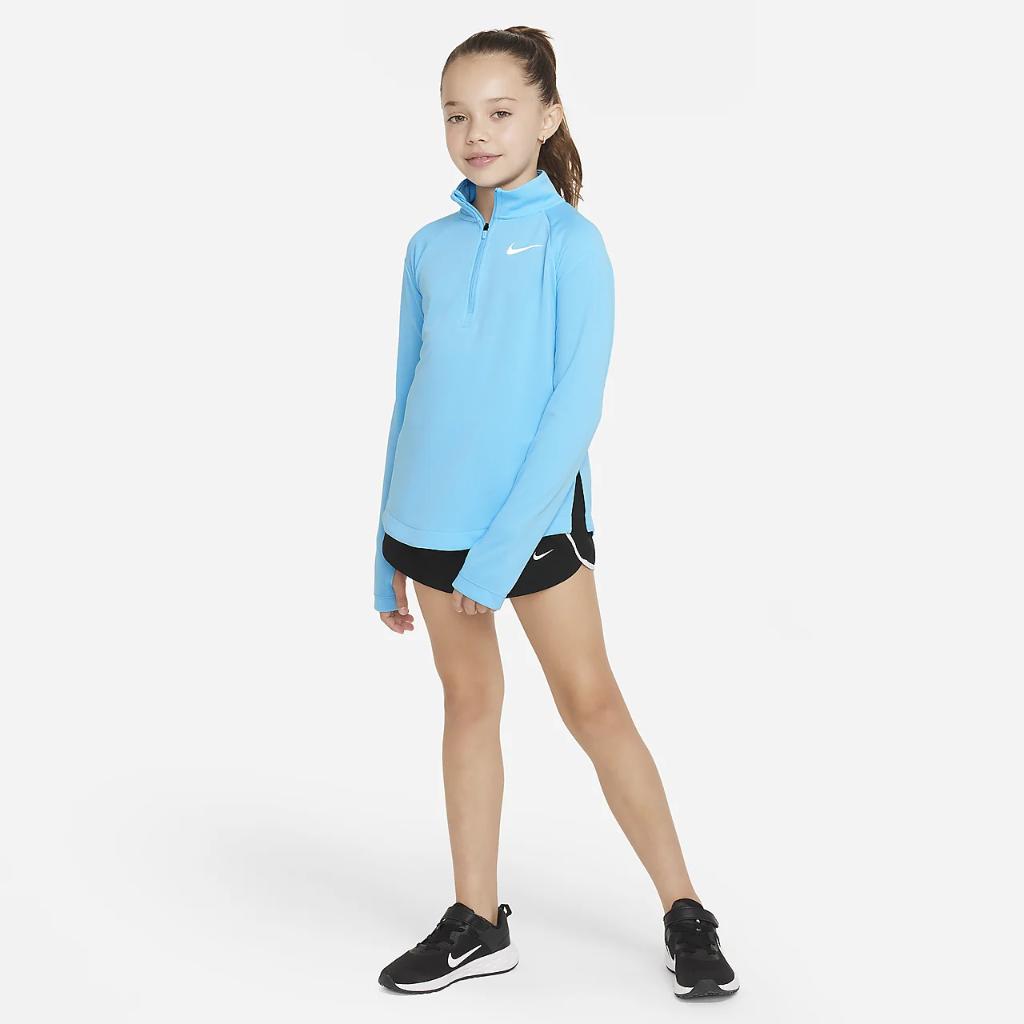 Nike Dri-FIT Big Kids&#039; (Girls&#039;) Long-Sleeve Running Top DD7617-416