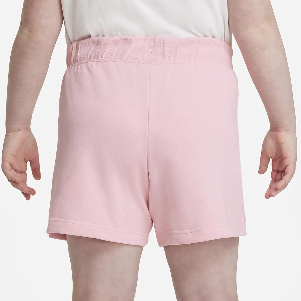 Nike Sportswear Club Big Kids&#039; (Girls&#039;) French Terry Shorts (Extended Size) DD9126-690