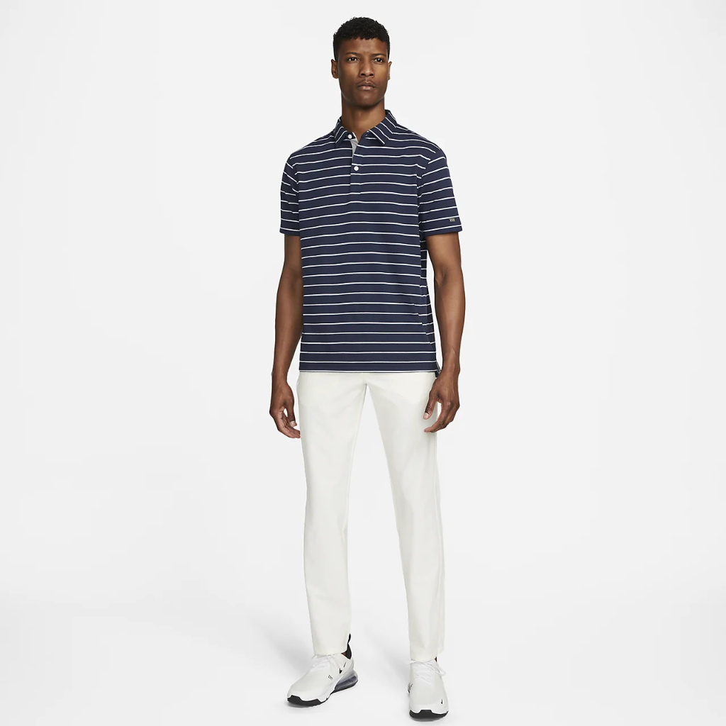 Nike Dri-FIT Player Men&#039;s Striped Golf Polo DH0891-451