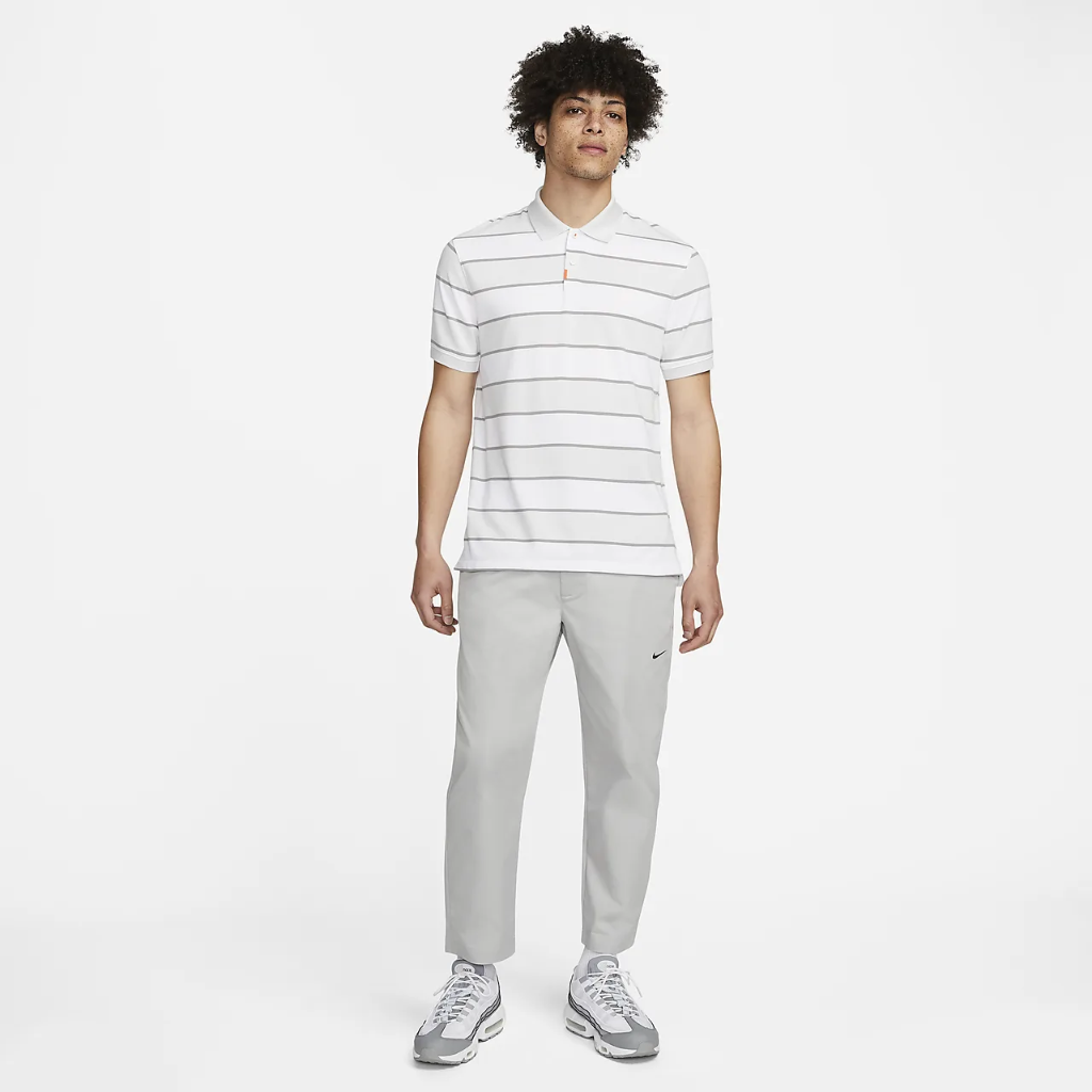 The Nike Polo Men&#039;s Striped Slim-Fit Polo DH0903-025