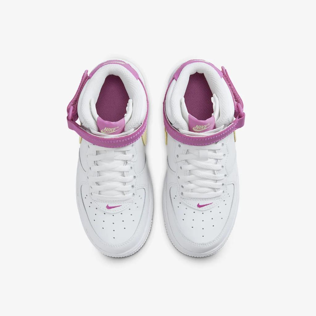 Nike Force 1 Mid LE Little Kids&#039; Shoe DH2934-100