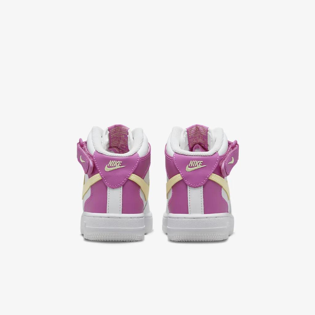 Nike Force 1 Mid LE Little Kids&#039; Shoe DH2934-100