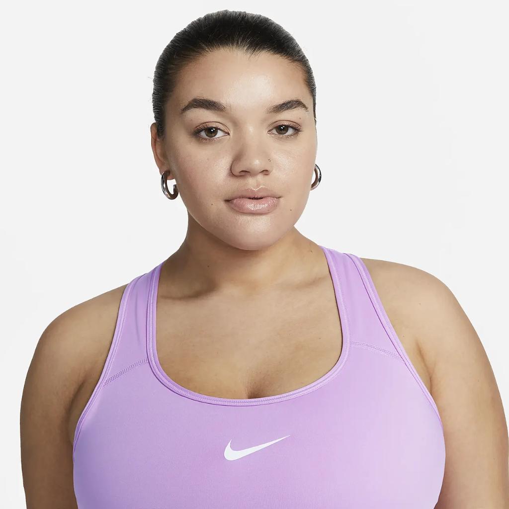 Nike Swoosh Women&#039;s Medium-Support Padded Sports Bra (Plus Size) DH3384-532