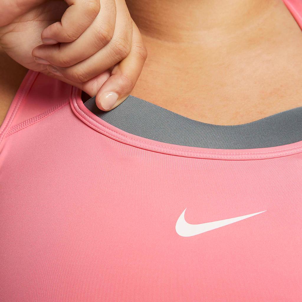 Nike Swoosh Women&#039;s Medium-Support Padded Sports Bra (Plus Size) DH3384-612