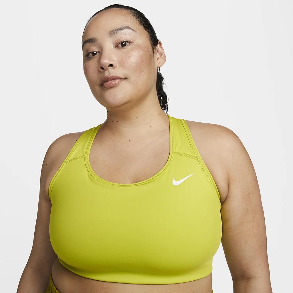 Nike Swoosh Women&#039;s Medium-Support Non-Padded Sports Bra (Plus Size) DH3385-308