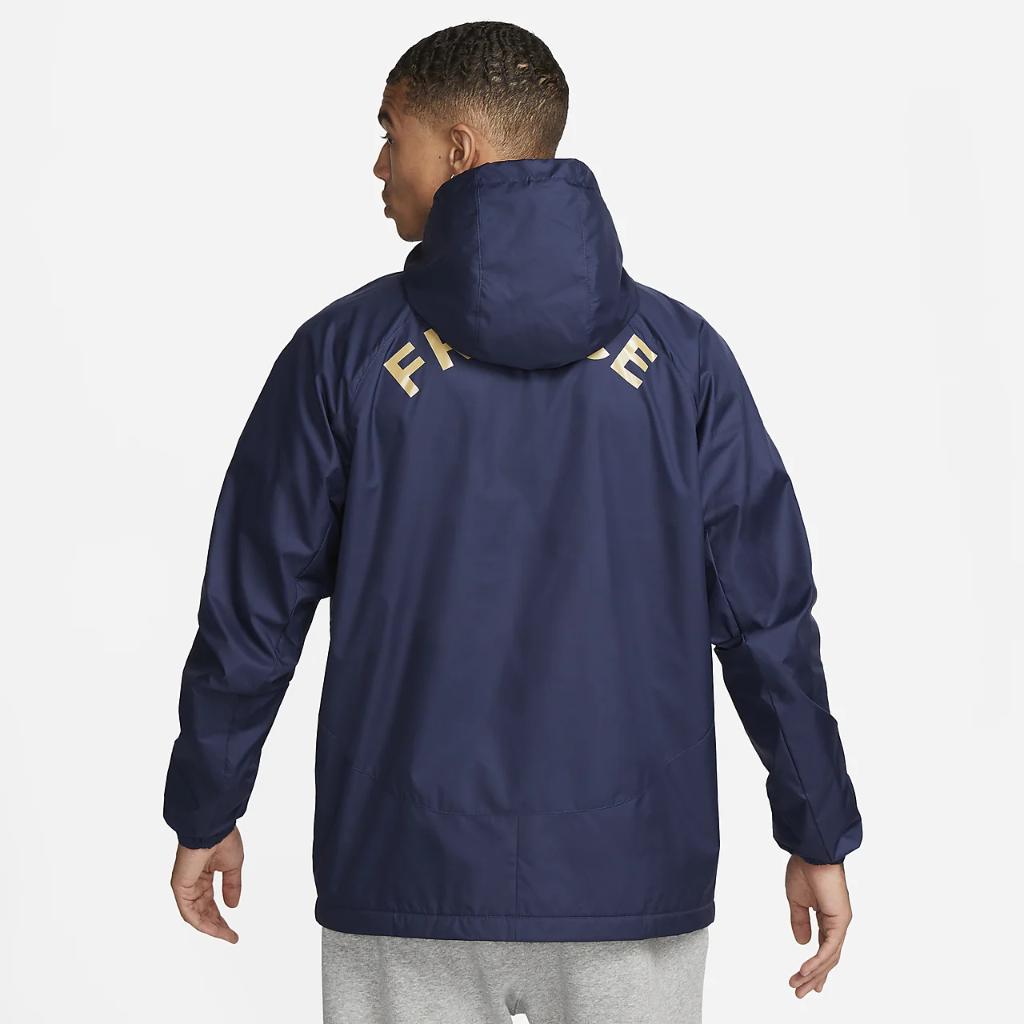 FFF Strike Men&#039;s Nike Dri-FIT Hooded Soccer Jacket DH4698-410