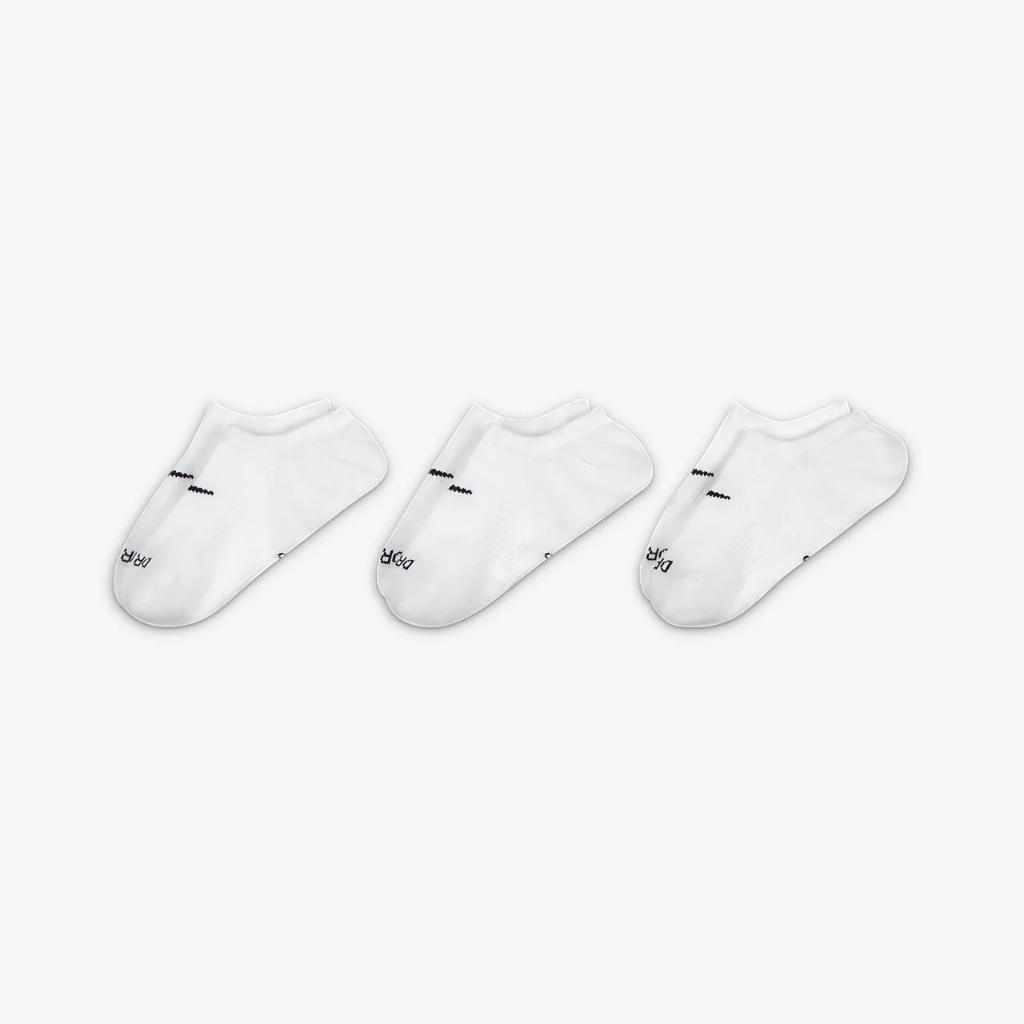 Nike Everyday Plus Cushioned Women&#039;s Training Footie Socks (3 Pairs) DH5463-903
