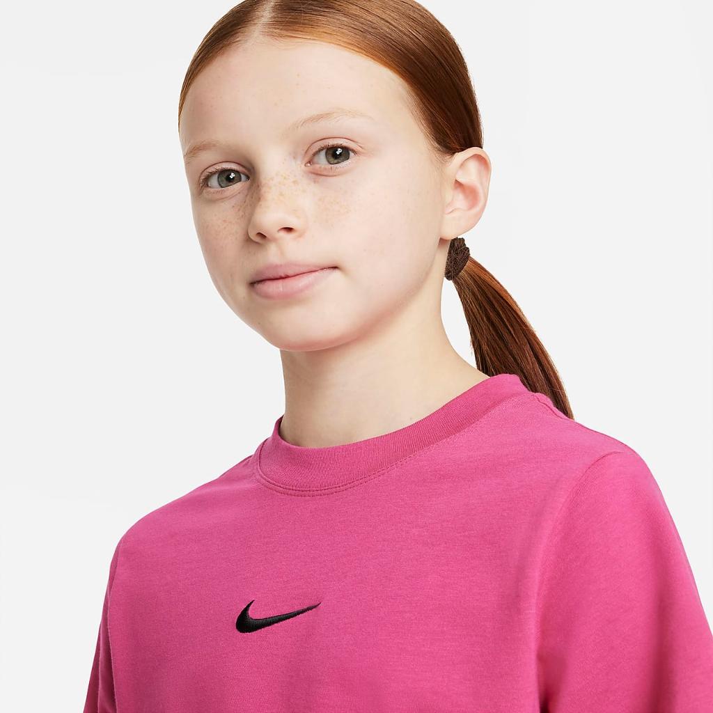 Nike Sportswear Big Kids&#039; (Girls&#039;) T-Shirt DH5750-621