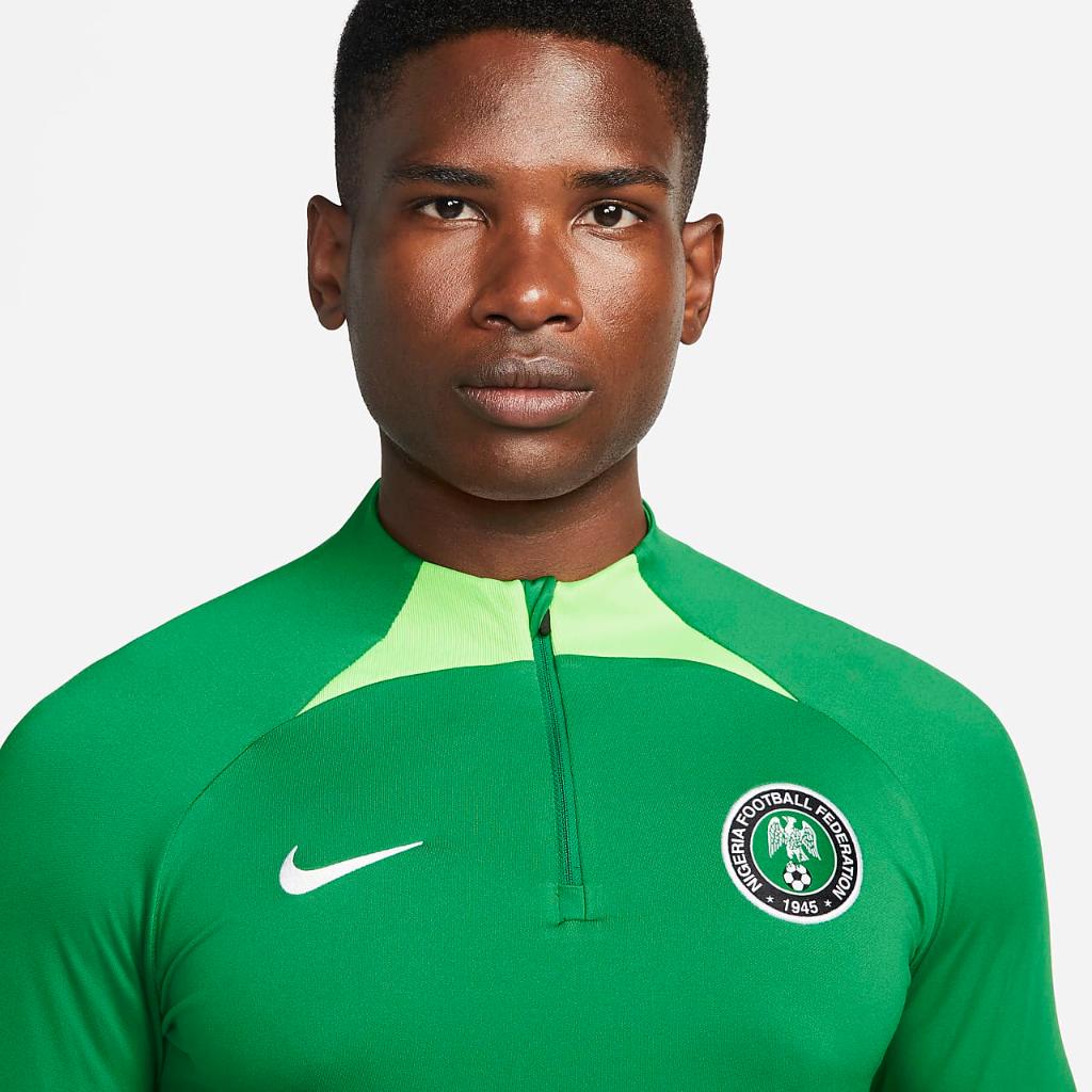 Nigeria Strike Men&#039;s Nike Dri-FIT Knit Soccer Drill Top DH6458-302