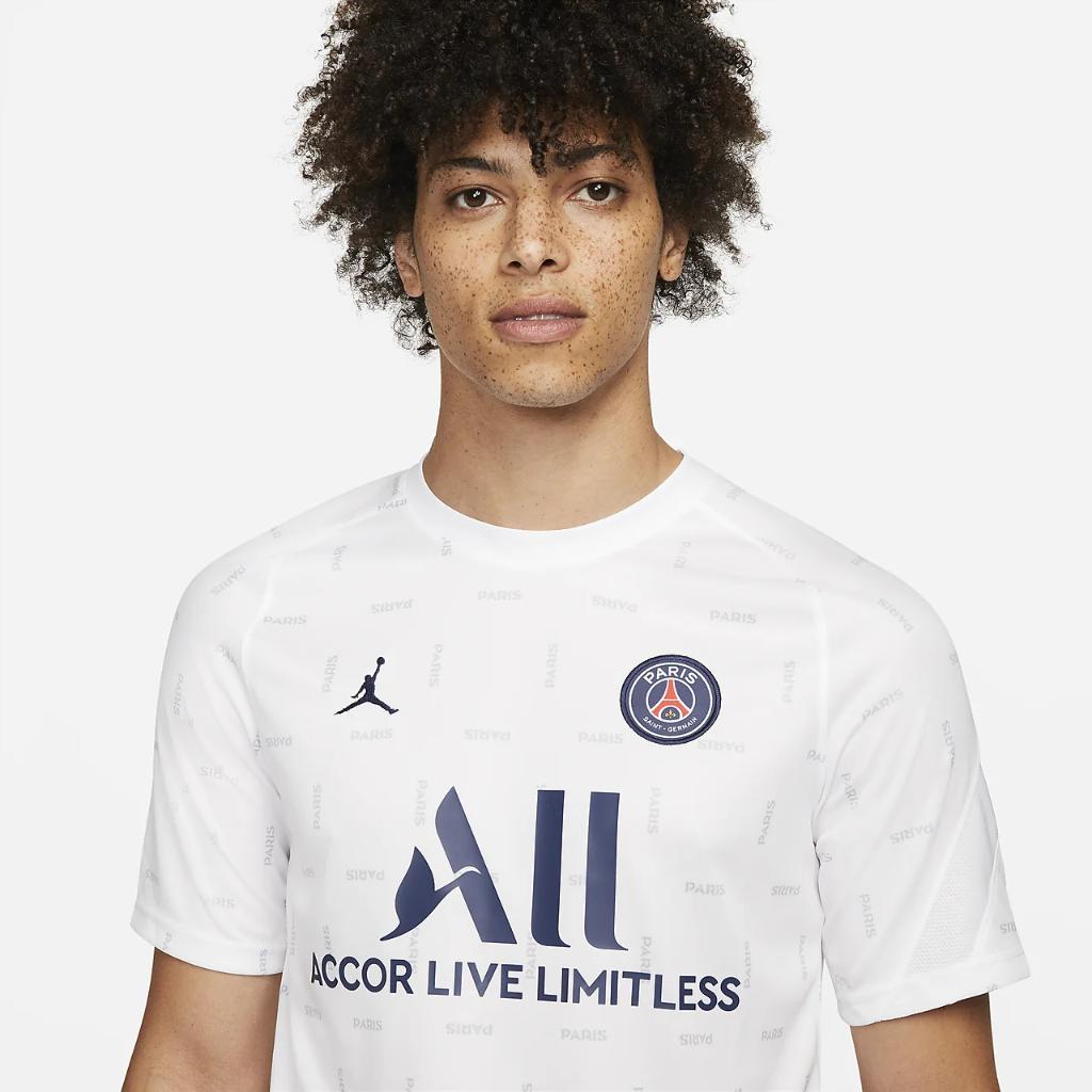 Paris Saint-Germain Fourth Men&#039;s Nike Dri-FIT Pre-Match Soccer Top DH7692-101