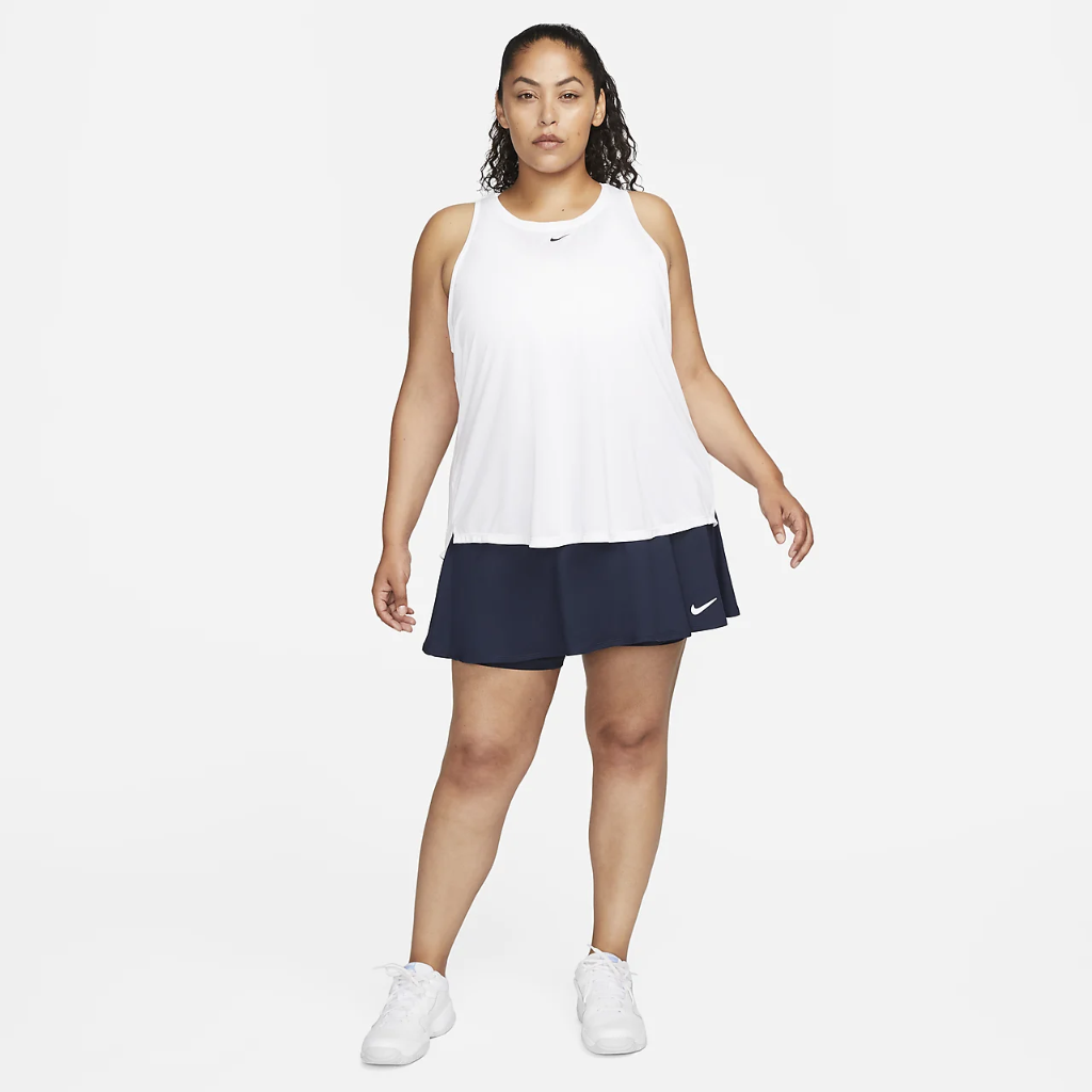 NikeCourt Dri-FIT Victory Women&#039;s Flouncy Tennis Skirt (Plus Size) DH9554-451