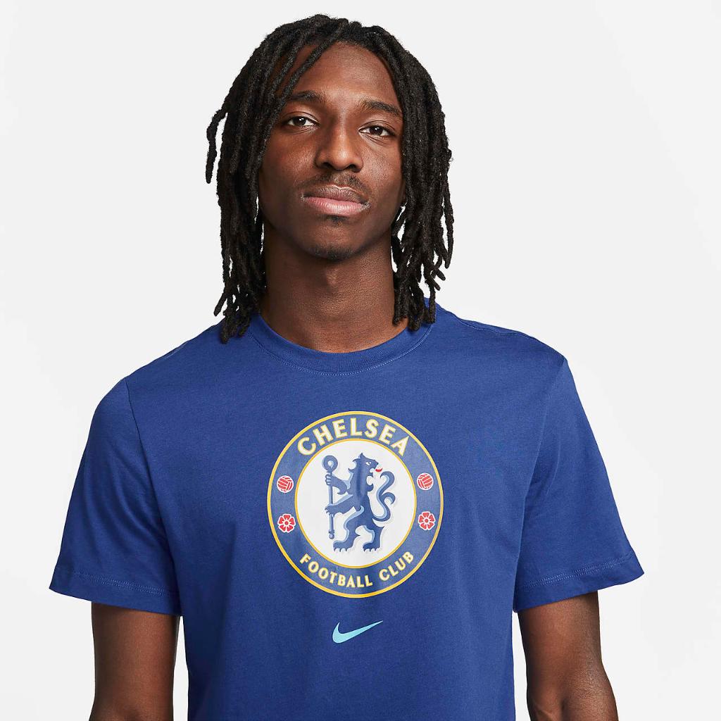 Chelsea FC Crest Men&#039;s Soccer T-Shirt DJ1304-495