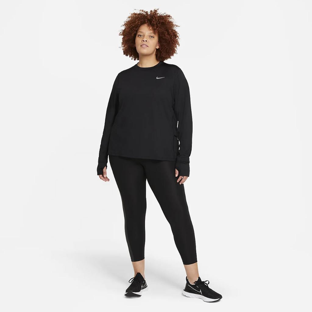 Nike Element Women&#039;s Running Crew (Plus Size) DJ2553-010