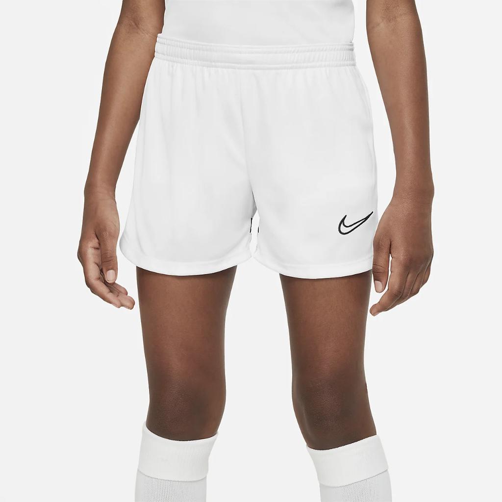 Nike Dri-FIT Academy Big Kids&#039; Knit Soccer Shorts DJ2977-100