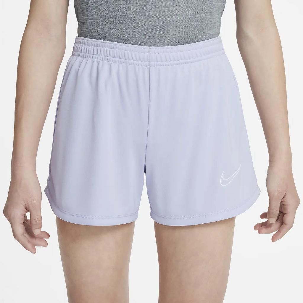 Nike Dri-FIT Academy Big Kids&#039; Knit Soccer Shorts DJ2977-536