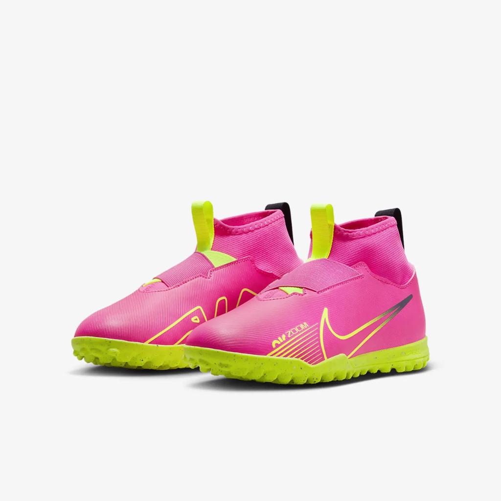 Nike Jr. Zoom Mercurial Superfly 9 Academy TF Little/Big Kids&#039; Turf Soccer Shoes DJ5616-605