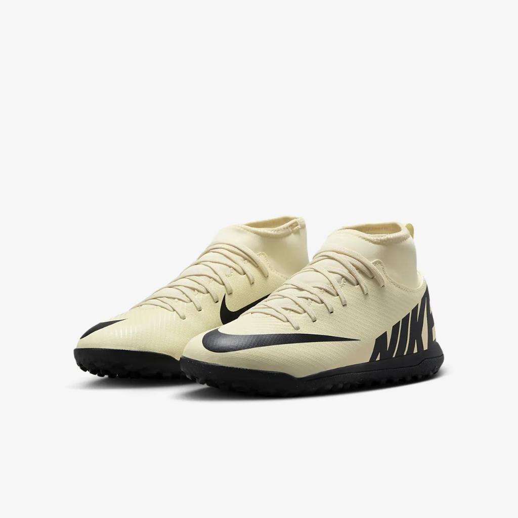 Nike Jr. Mercurial Superfly 9 Club Little/Big Kids’ Turf High-Top Soccer Shoes DJ5954-700