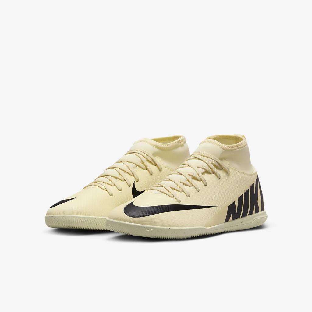 Nike Jr. Mercurial Superfly 9 Club Little/Big Kids’ Indoor/Court High-Top Soccer Shoes DJ5960-700