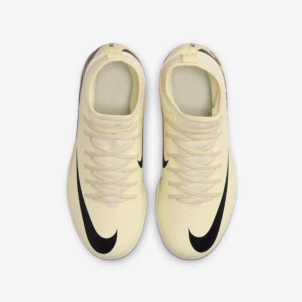 Nike Jr. Mercurial Superfly 9 Club Little/Big Kids’ Indoor/Court High-Top Soccer Shoes DJ5960-700