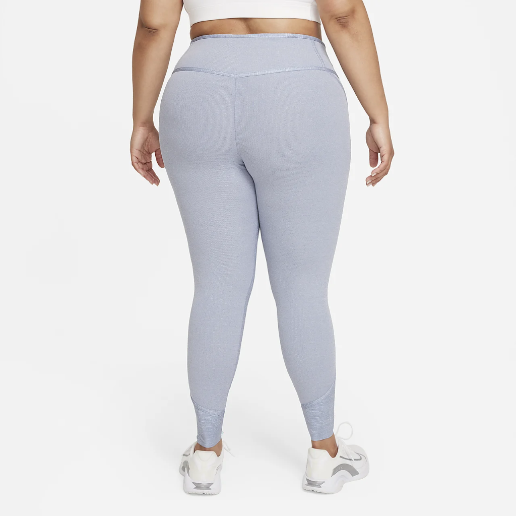 Nike Dri-FIT One Luxe Women&#039;s Mid-Rise Leggings (Plus Size) DJ6746-493