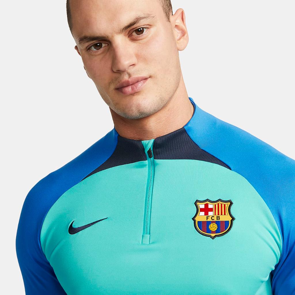 FC Barcelona Strike Men&#039;s Nike Dri-FIT Soccer Drill Top DJ8540-360