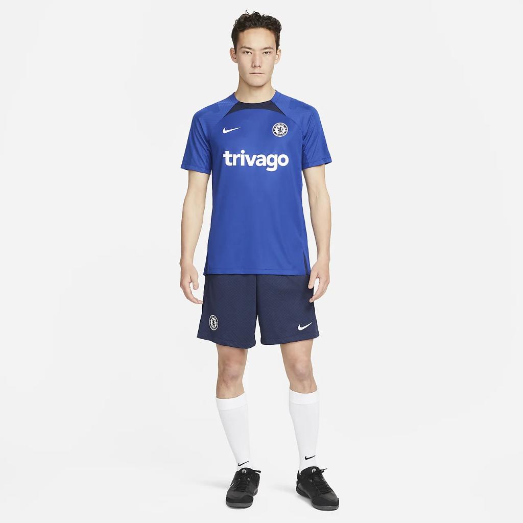 Chelsea FC Strike Men&#039;s Nike Dri-FIT Short-Sleeve Soccer Top DJ8586-496