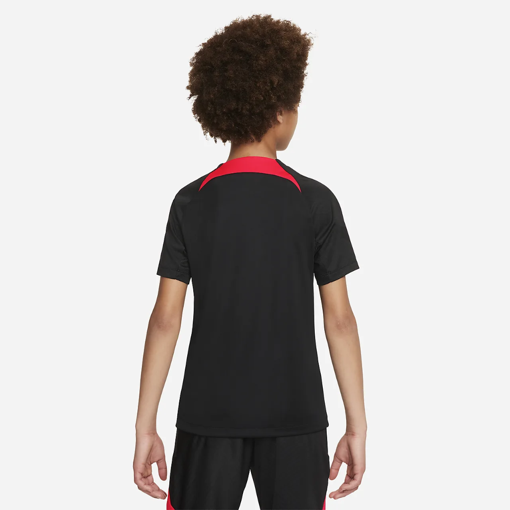 Liverpool FC Strike Big Kids&#039; Nike Dri-FIT Short-Sleeve Soccer Top DJ8721-013