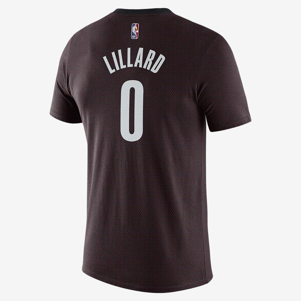 Damian Lillard Trail Blazers Men&#039;s Nike NBA T-Shirt DM0438-010