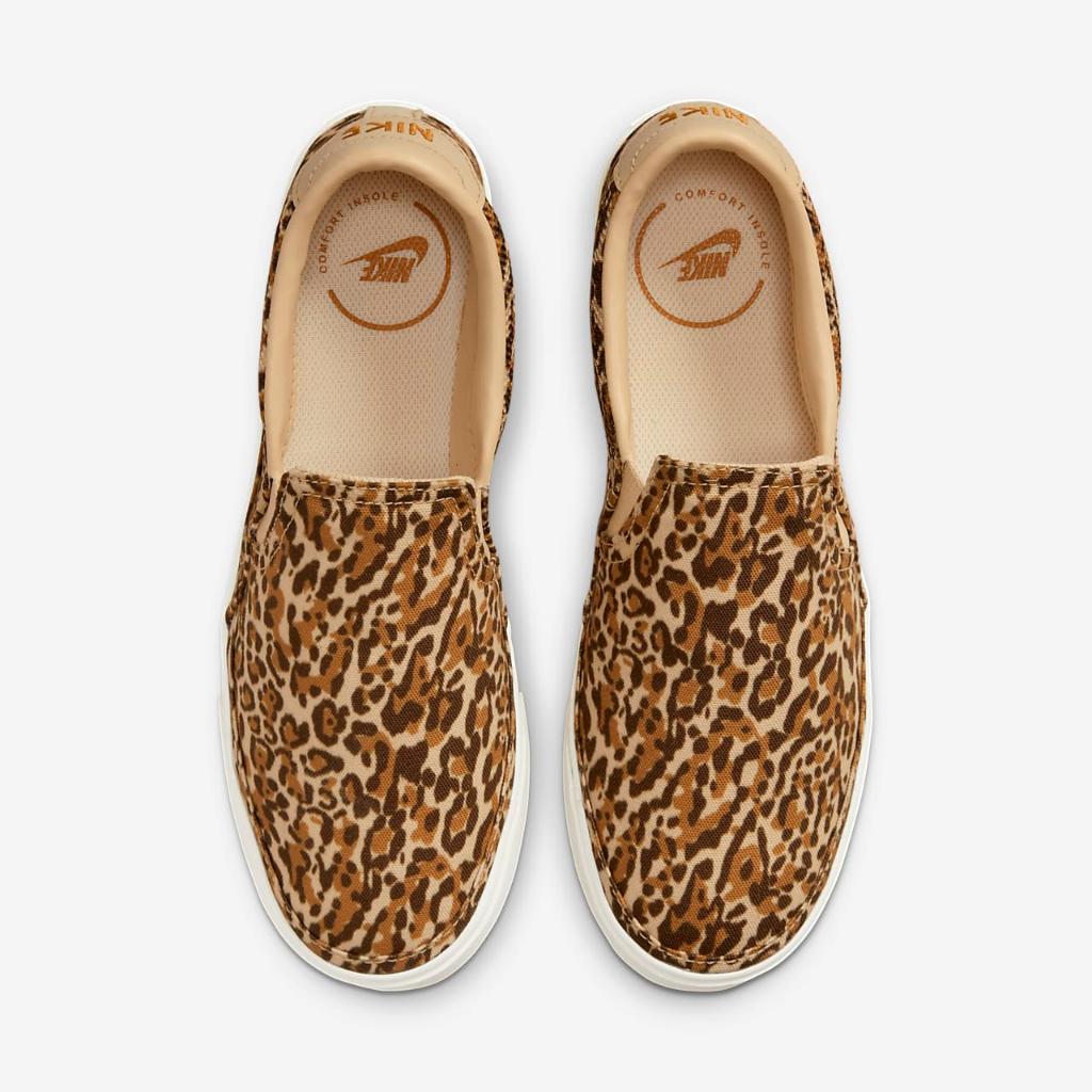 Nike Court Legacy Leopard Women&#039;s Slip-On Shoes DM0591-200