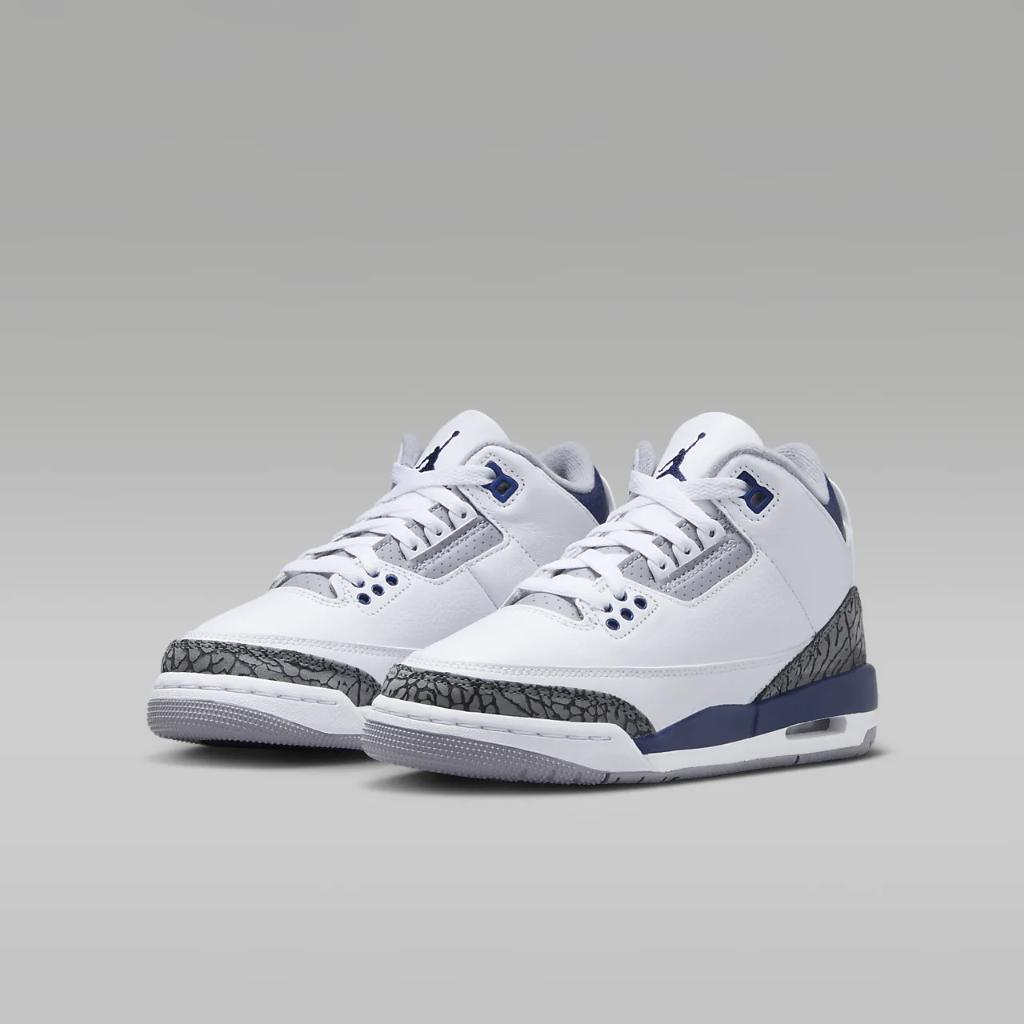 Air Jordan 3 Retro Big Kids&#039; Shoes DM0967-140