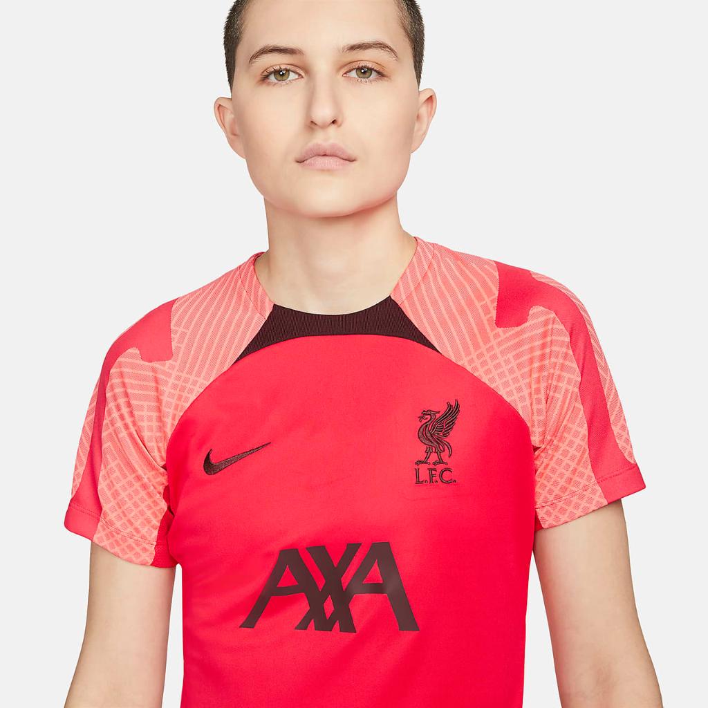 Liverpool FC Strike Women&#039;s Nike Dri-FIT Short-Sleeve Soccer Top DM2797-661