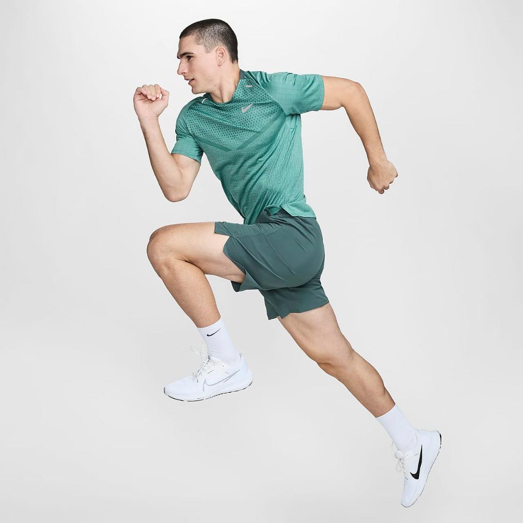 Nike TechKnit Men&#039;s Dri-FIT ADV Short-Sleeve Running Top DM4753-338