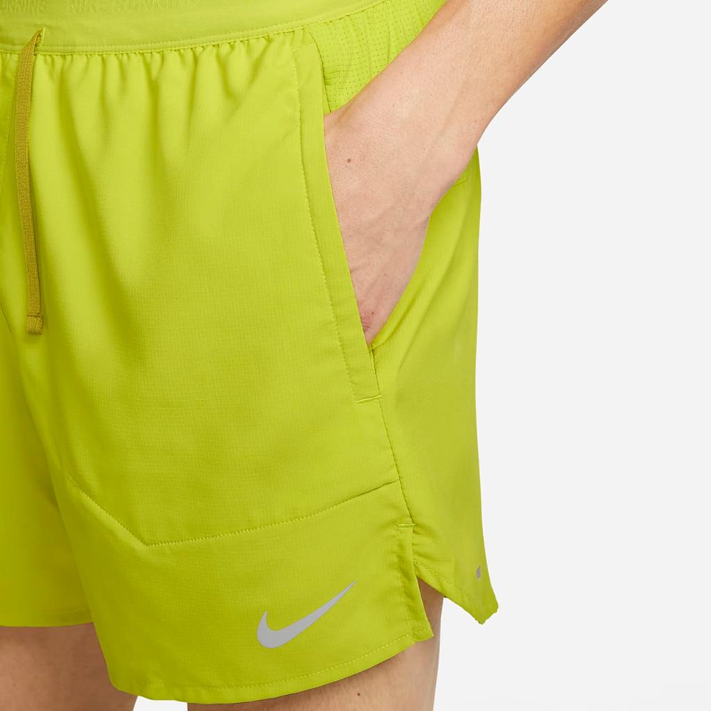 Nike Stride Men&#039;s Dri-FIT 5&quot; Brief-Lined Running Shorts DM4755-308