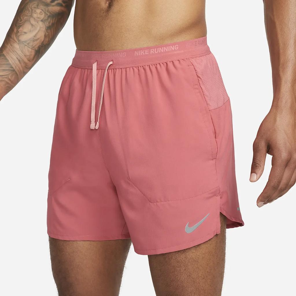 Nike Stride Men&#039;s Dri-FIT 5&quot; Brief-Lined Running Shorts DM4755-655