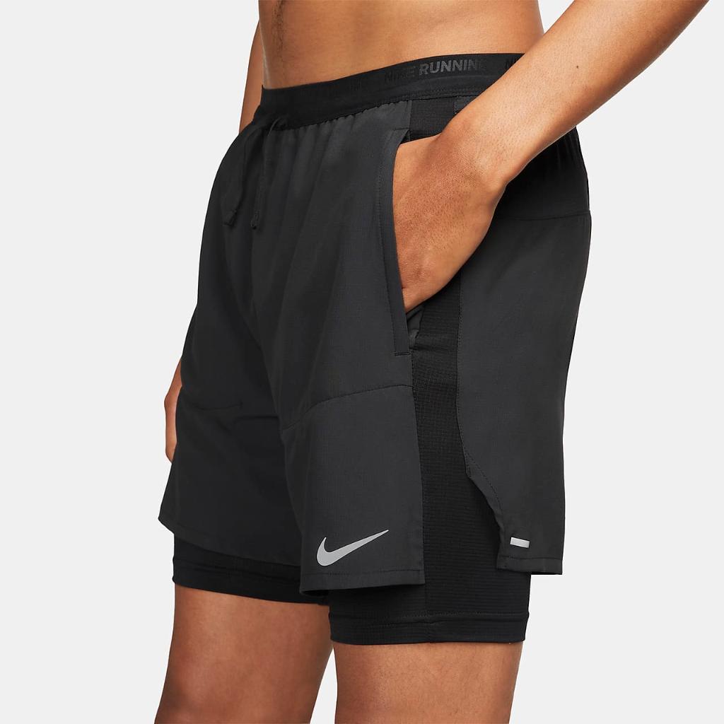 Nike Dri-FIT Stride Men&#039;s 5&quot; 2-in-1 Running Shorts DM4757-010
