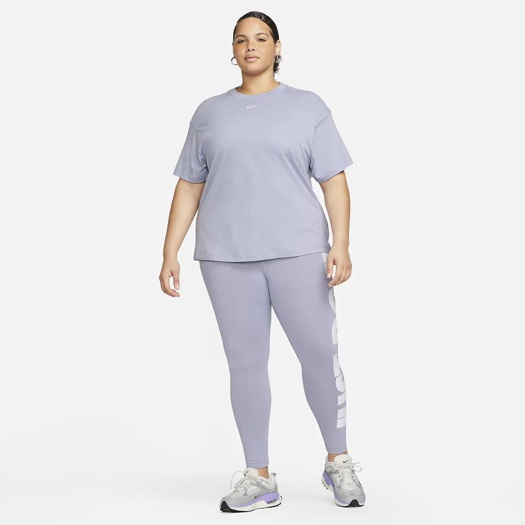 Nike Sportswear Essential Women&#039;s Oversized Short-Sleeve Top (Plus Size) DM5123-519