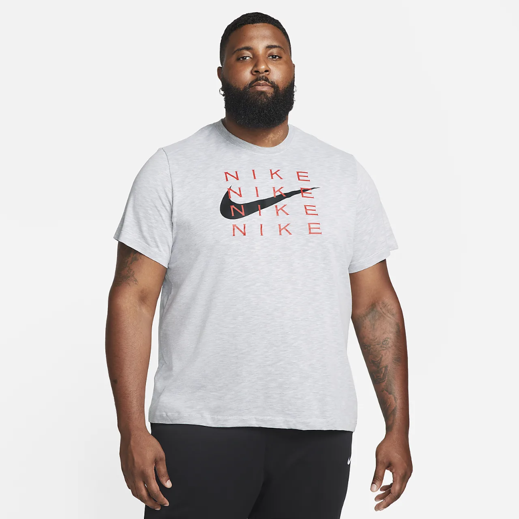 Nike Dri-FIT Men&#039;s Slub Training T-Shirt DM5694-100