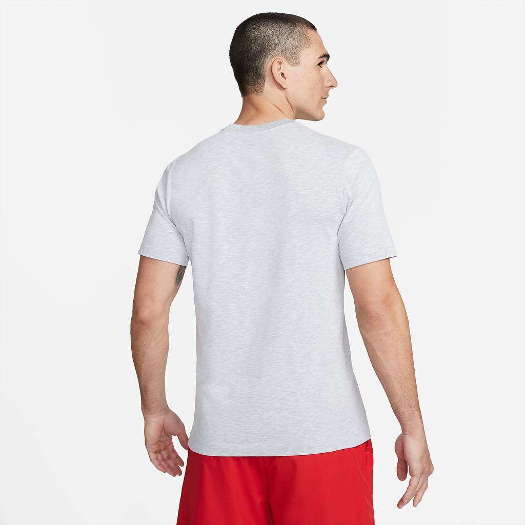 Nike Dri-FIT Men&#039;s Slub Training T-Shirt DM5694-100