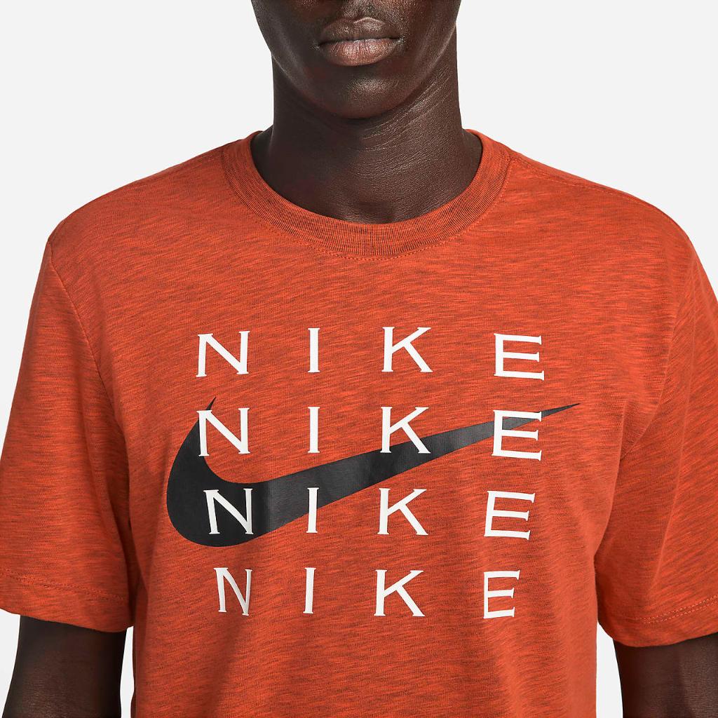 Nike Dri-FIT Men&#039;s Slub Training T-Shirt DM5694-633