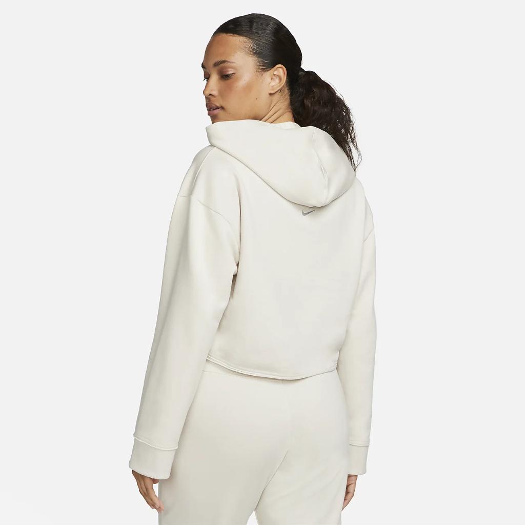 Nike Yoga Luxe Women&#039;s Cropped Fleece Hoodie DM6981-105