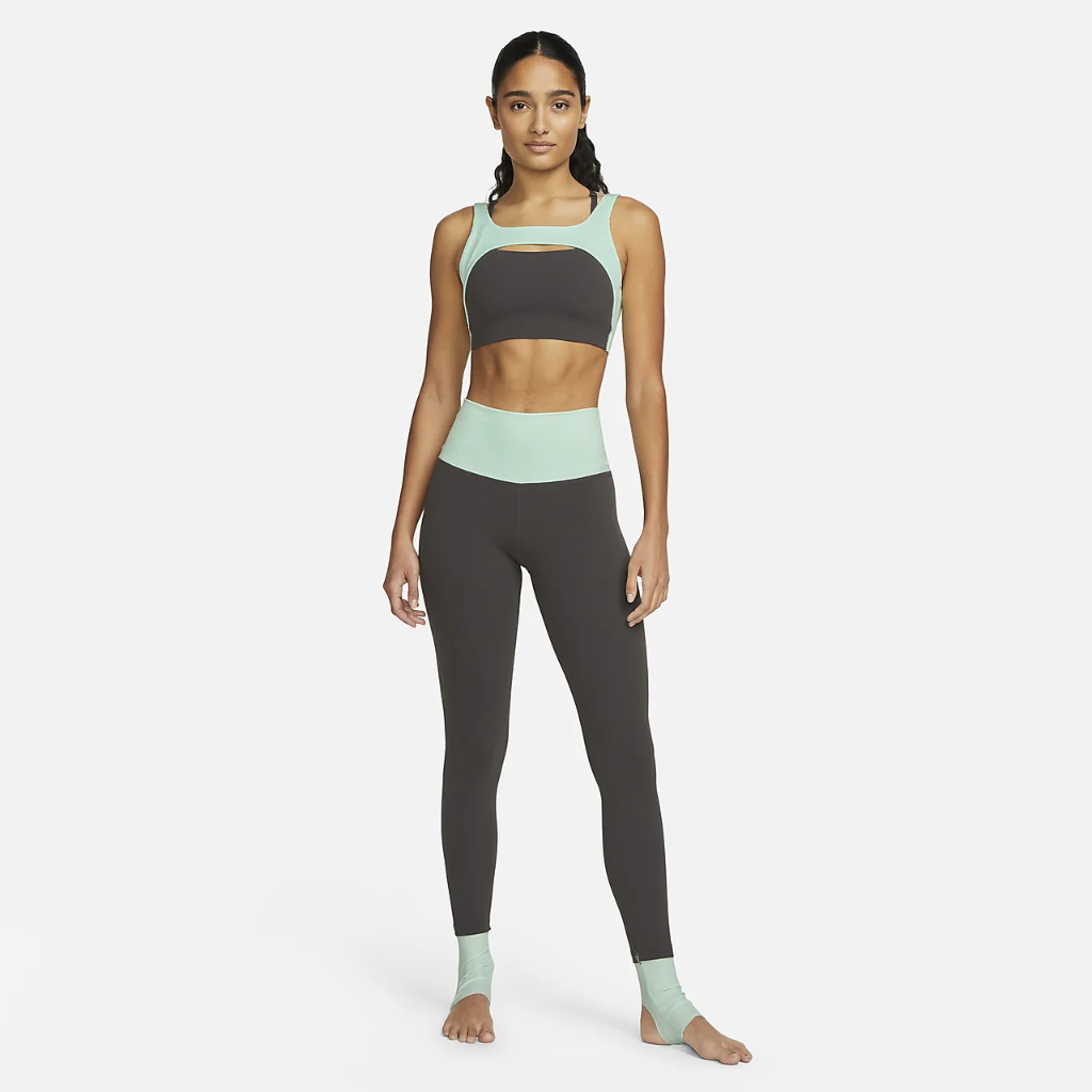 Nike Yoga Dri-FIT Luxe Women&#039;s 7/8 High-Rise Color-Block Leggings DM6996-254