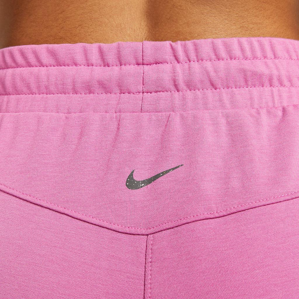 Nike Yoga Dri-FIT Womens 7/8 Fleece Joggers DM7037-665
