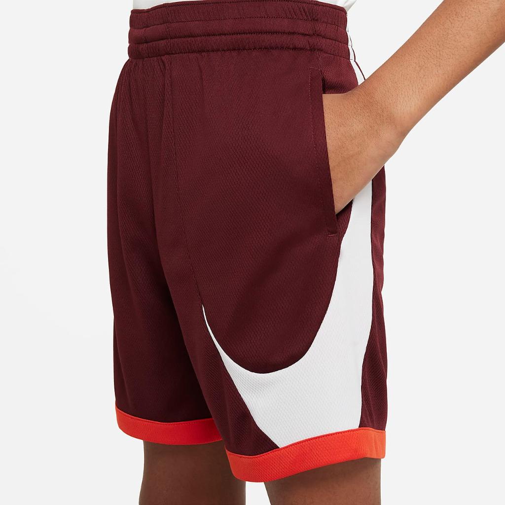 Nike Dri-FIT Big Kids&#039; (Boys&#039;) Basketball Shorts DM8186-619