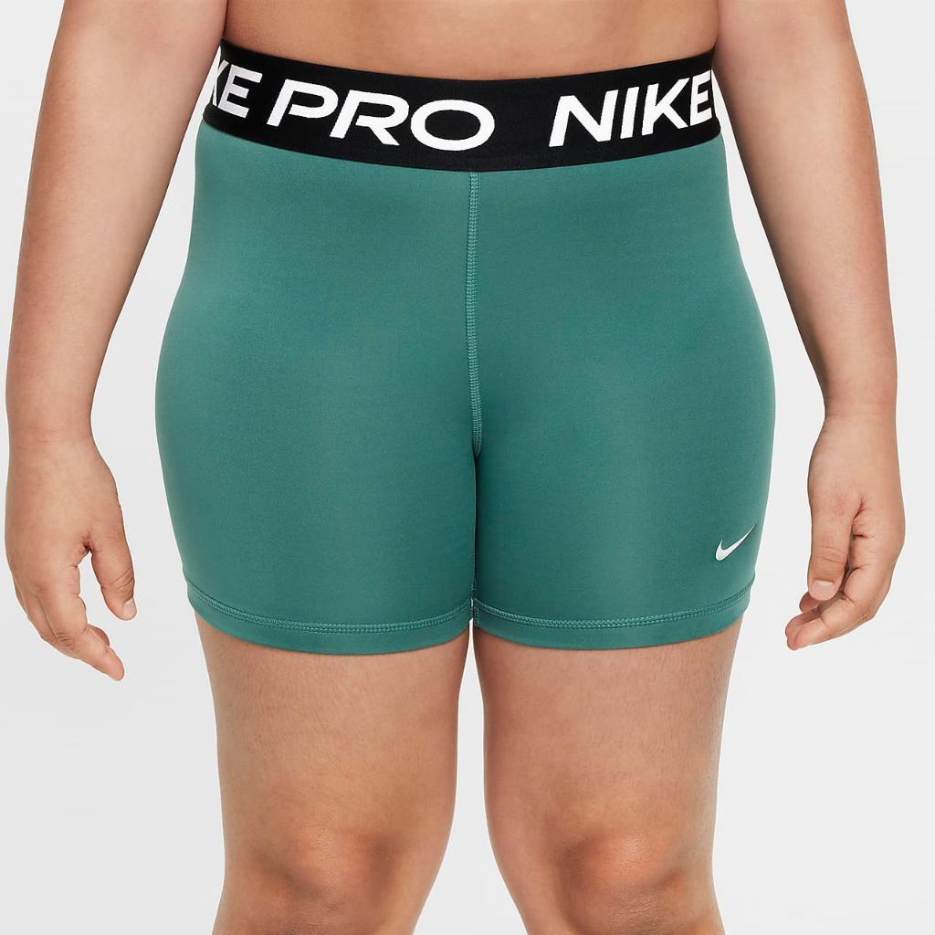 Nike Pro Dri-FIT Big Kids&#039; (Girls&#039;) Shorts (Extended Size) DM8439-361